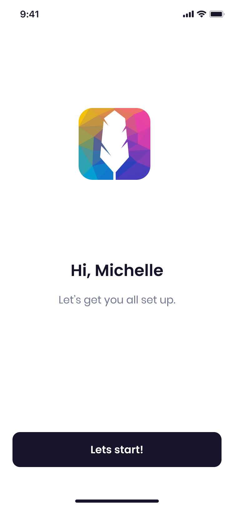 Screenshot of the RECORD App