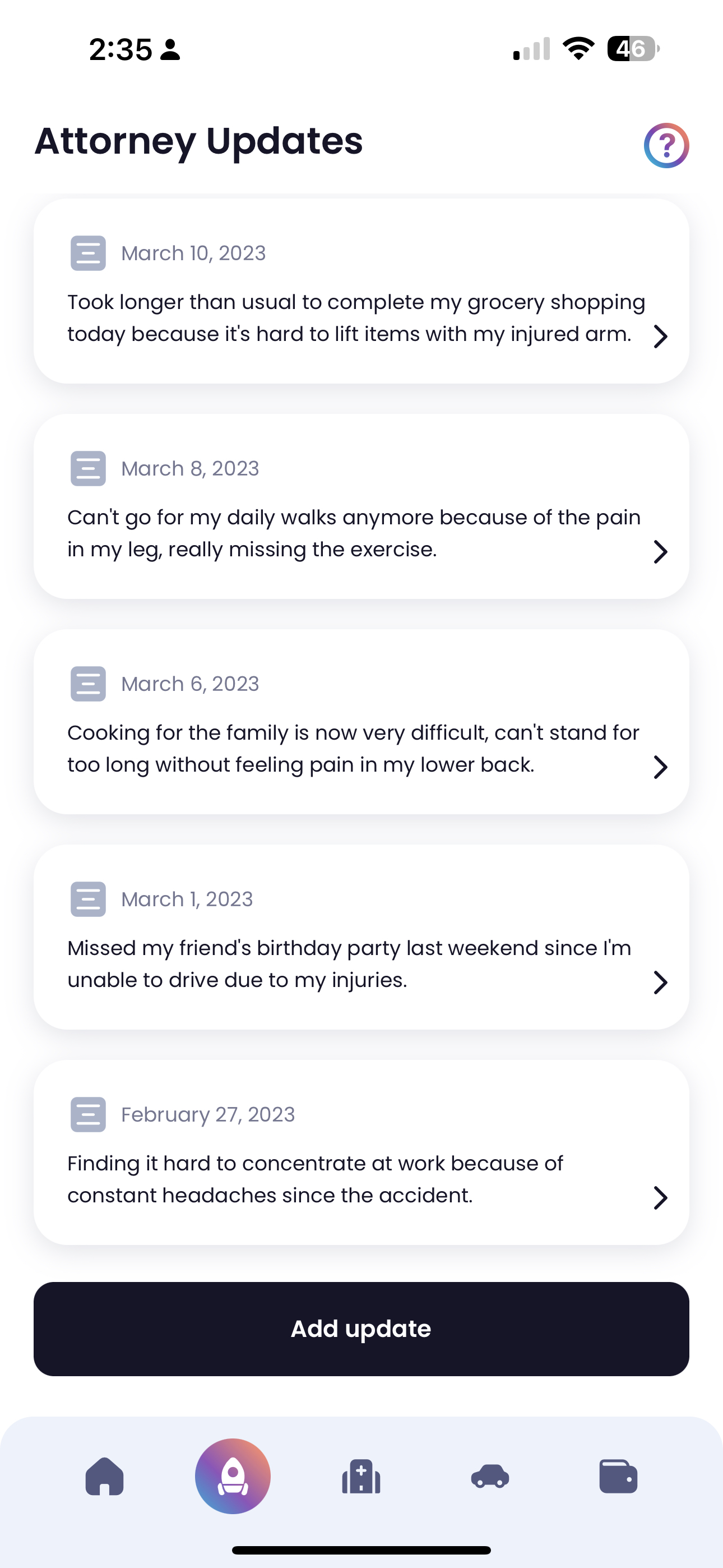 RECORD Screenshot Attorney Updates